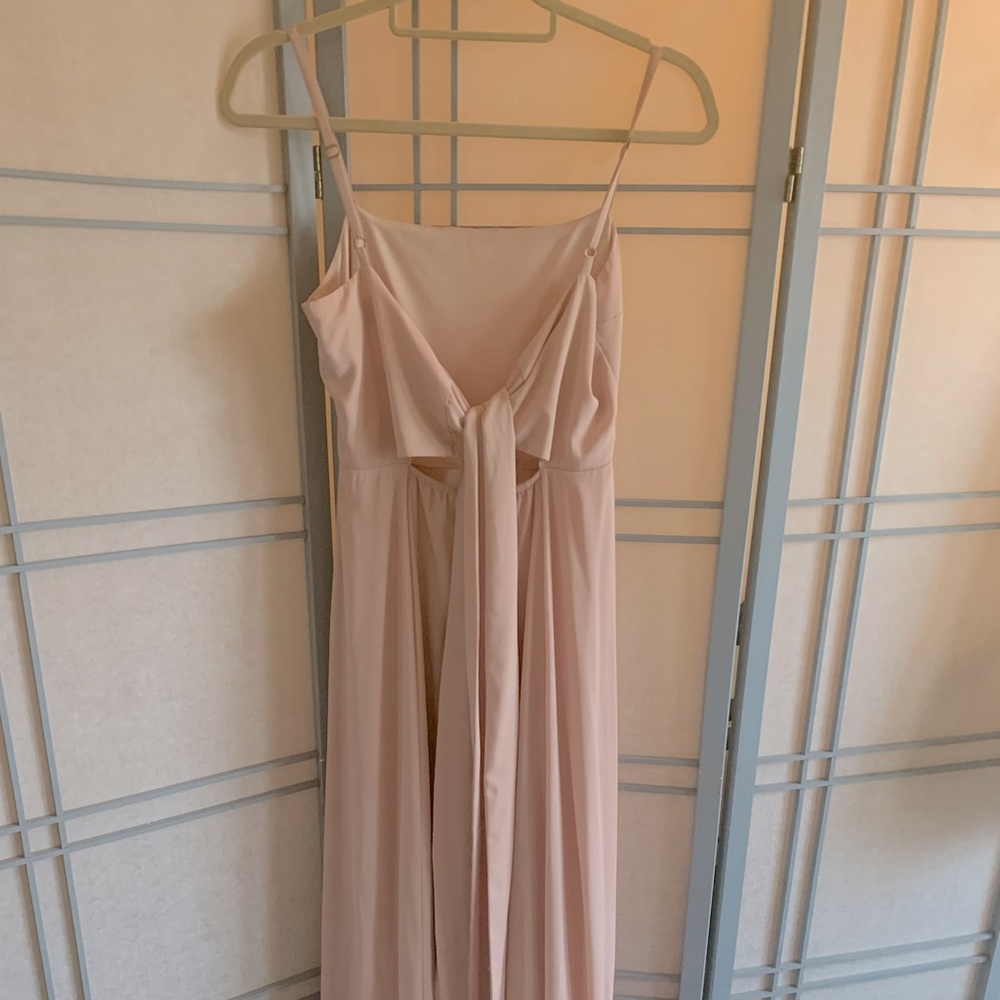 Long floor length, never altered, worn once, size small show me your mumu dress